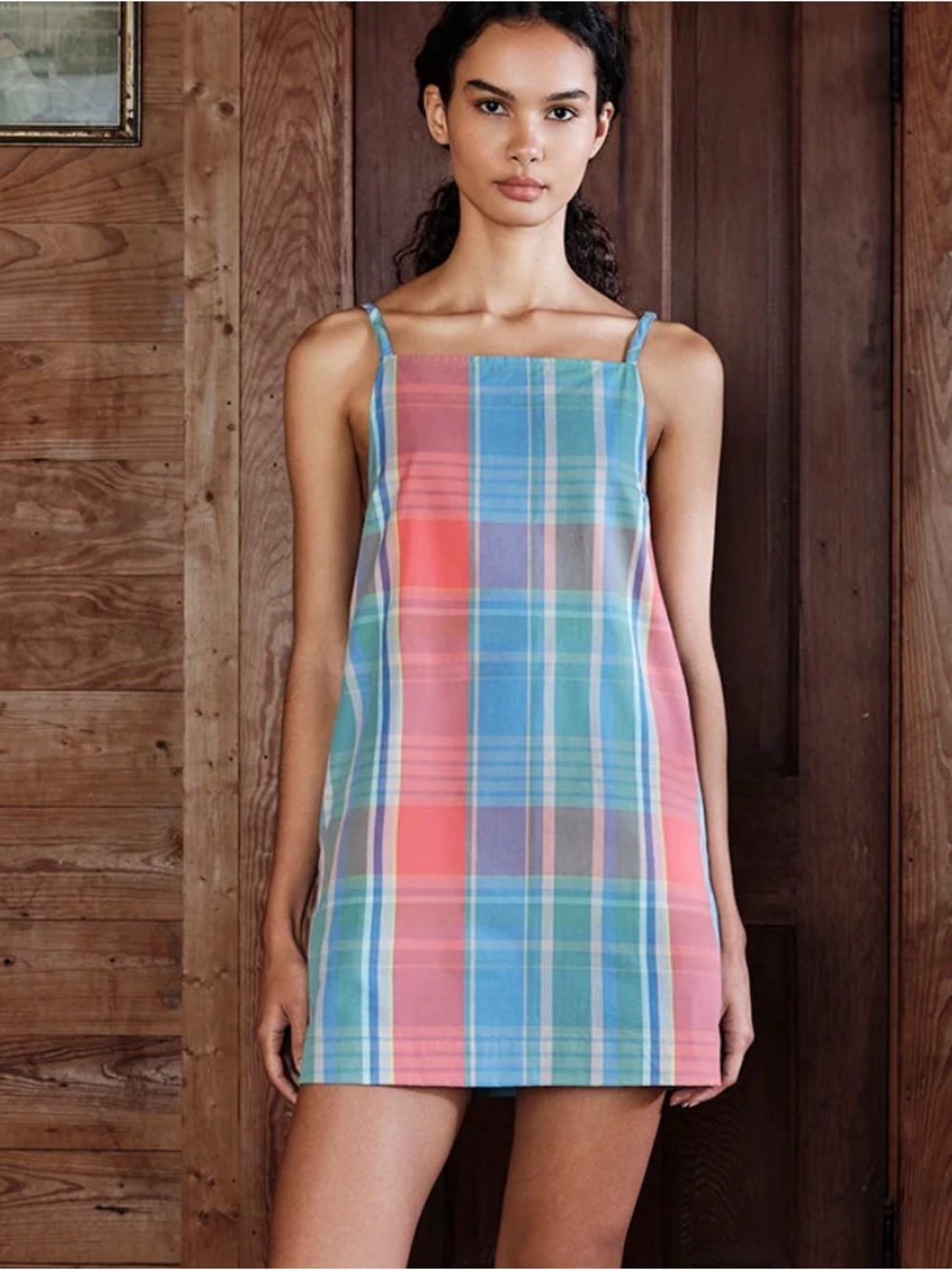 Dairy Boy Margaret Apron Dress - Nantucket Madras Size XL NWOT